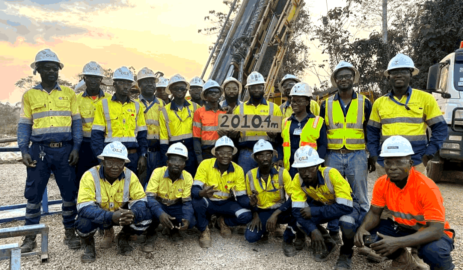 GTS Drilling crew on site