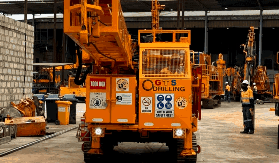 GTS Drilling multi-purpose rig on site