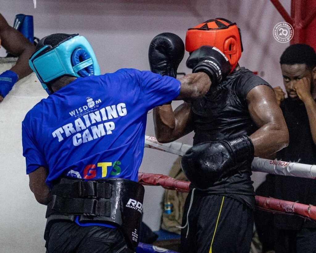 Theophilus Allotey training with support from GTS Drilling