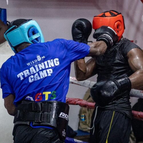 Theophilus Allotey training camp supported by GTS Drilling