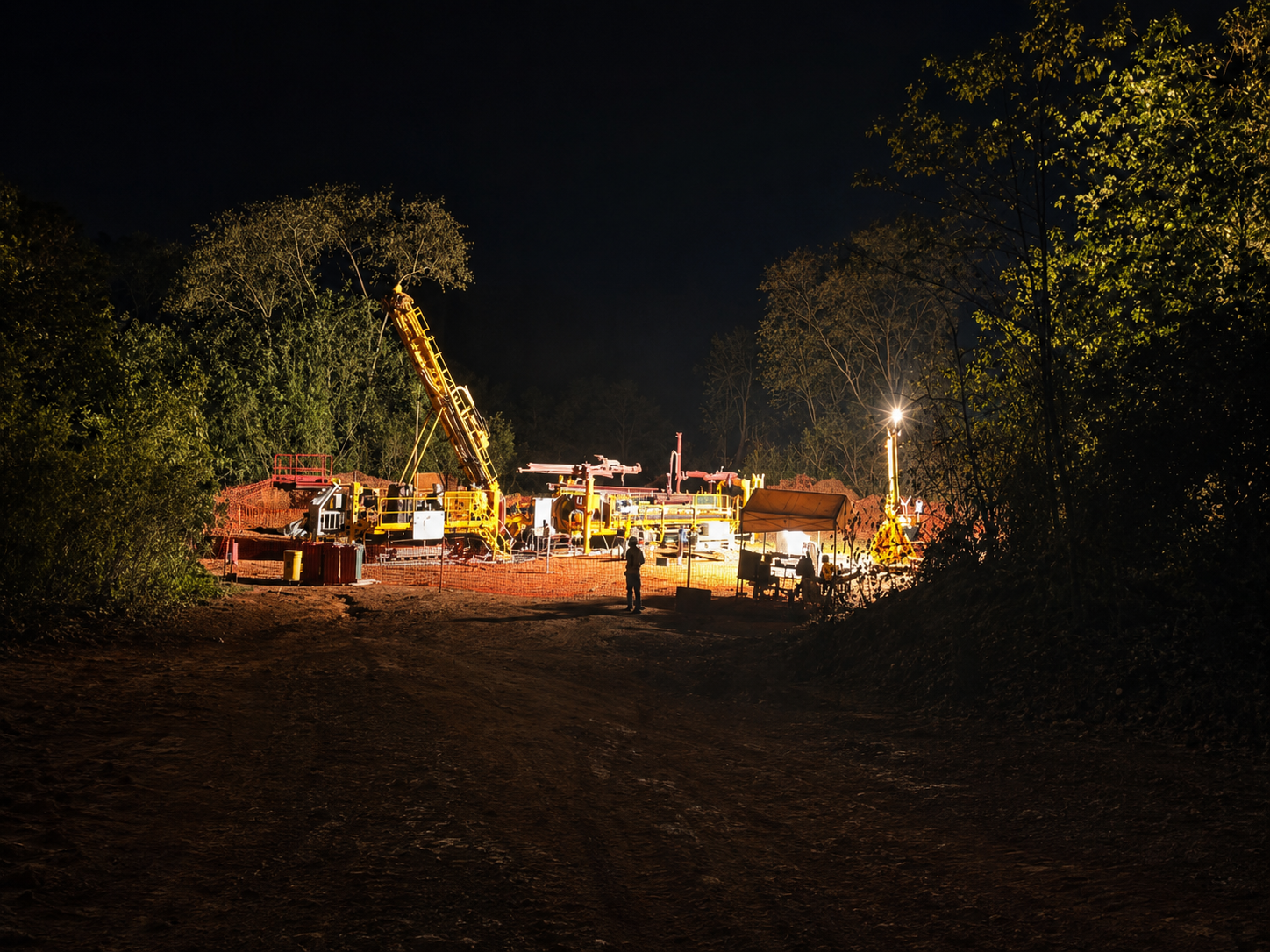SIte at Night
